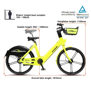 TXED <span class=keywords><strong>OMNI</strong></span> 스마트 잠금 전기 자전거 공유 시스템 공유 자전거 전기 ebike 공유 - Product Image 2