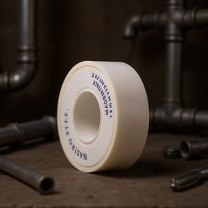 เทปเทฟลอนกาวในตัว ขนาด 12 มม. x 12 ม. PTFE สำหรับซีลเกลียวท่อประปา - Product Image 3