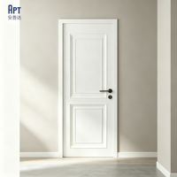 Porte intérieure en bois laquée, sur mesure, finition MDF, moderne, étanche, prix de gros direct usine