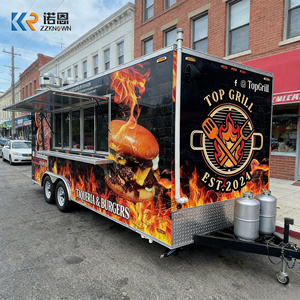 Camion de cuisine mobile commercial personnalisé de forme carrée à base de farine 2026, <span class=keywords><strong>équipement</strong></span> de cuisine mobile, camion de rue, remorque, <span class=keywords><strong>équipement</strong></span> de magasin de nourriture - Product Image 2