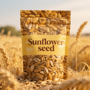 Pochette debout <span class=keywords><strong>de</strong></span> qualité alimentaire graines <span class=keywords><strong>de</strong></span> tournesol logo personnalisé emballage sac <span class=keywords><strong>de</strong></span> graines <span class=keywords><strong>de</strong></span> tournesol à fond plat avec fermeture éclair en feuille d'aluminium PE - Product Image 4