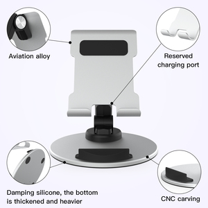 Có Thể Điều Chỉnh Có Thể Gập Lại Máy Tính Để Bàn Lười Biếng Di Động Đứng Điện Thoại Chủ Phụ Kiện Bàn Máy Tính Bảng Điện Thoại Đứng Chủ Cho Điện Thoại Di Động Và <span class=keywords><strong>Ipad</strong></span> - Product Image 3