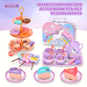 All'ingrosso popolare gioioso giocattolo fai <span class=keywords><strong>da</strong></span> te unicorno scatola regalo in plastica <span class=keywords><strong>da</strong></span> giardino finta gioco <span class=keywords><strong>da</strong></span> Tea Cup Party Set per bambini gioco <span class=keywords><strong>da</strong></span> <span class=keywords><strong>sogno</strong></span> <span class=keywords><strong>cucina</strong></span> - Product Image 2