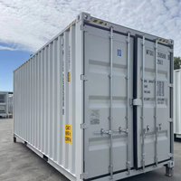 Conteneur High Cube avec racks de serveurs intégrés, refroidissement, protection incendie et contrôle d'accès pour projets de centres de données GPU