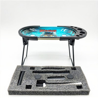 JUJI Cigarette Workbench 9 en 1 : Kits de plateau à rouler brevetés par l'usine, Coffret cadeau, Mini plateau à rouler, Kit de tubes en plastique