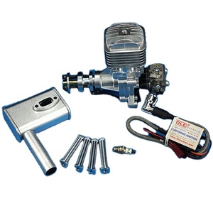 <span class=keywords><strong>Moteur</strong></span> à essence DLE30 pour modèles réduits d'avions, monocylindre, deux temps, échappement latéral, refroidissement par air naturel, démarrage manuel, cylindrée 30 cm³ DI - Product Image 2