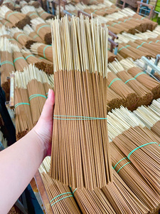 Bâtonnets d'encens en bambou faits à la main, usage religieux, toutes saisons, écologiques, biologiques, longue durée, pour le yoga, la méditation, la pratique spirituelle - Product Image 5