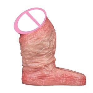 OS-ADL5024 Male Penis Enlarge Sleeve Fantasy Huge Realistic <b>Dildo</b> Erotic Sex Toy Customized Factory Price Couple Toys Wholesale - Product Image 2