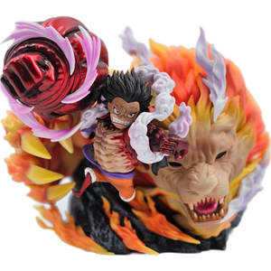 HESPER 3 Estilos, Figura de Anime de PVC de 17 CM, Modelo de Juguete Unisex, Estatua Grande de Nika Luffy Gear 4 de la Animación Japonesa - Product Image 1