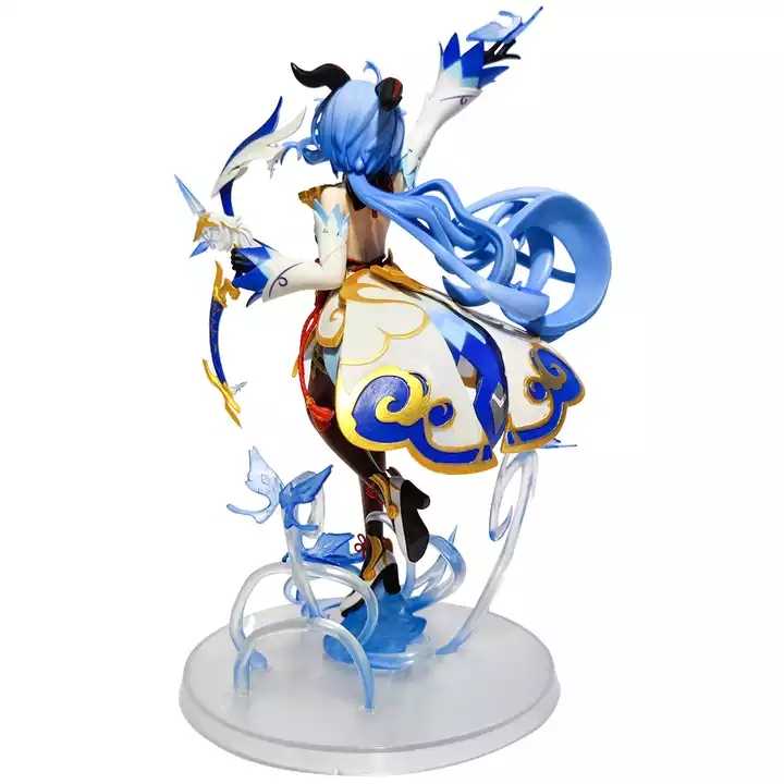 Zhongkaihua Re Zero Emilia Figura Remu Figura 23 CM Versione Cheongsam Seduta Postura Anime Girl PVC Modello Decorazione Statua Natale Compleanno Regalo