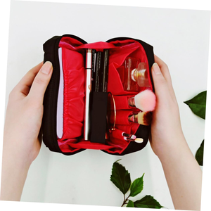 Estuche de Viaje Personalizado con Logotipo, de Nailon Impermeable y Tela Oxford, con Doble Cremallera, de Pequeña Capacidad, Portátil, para Guardar Maquillaje, para Actividades al Aire Libre - Product Image 2
