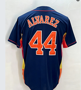 Nouveau Maillot de <span class=keywords><strong>Baseball</strong></span> 2026 pour Hommes – Broderie 27 ALTUVE, 44 ALVEREZ, 2 BREGMAN, 3 PENA – Vente en Gros et Livraison Directe - Product Image 4