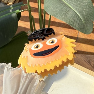 Nuevo Clip para el Cabello con Diseño de Monstruo Pequeño de Cartón Retro con Ácido Acético, Accesorios para el Cabello con Diseño de Animales Lindos y Dulces - Product Image 3