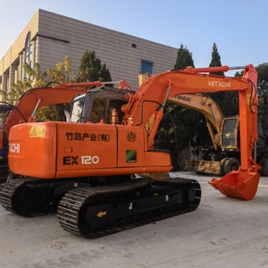 Japan Imported 6 Ton Hitachi EX 120-5 Used Excavator in Perfect Condition and Quality for Sale - Product Image 5