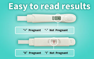 <span class=keywords><strong>Test</strong></span> rapide de grossesse à double détection pour des résultats plus précis <span class=keywords><strong>1</strong></span> <span class=keywords><strong>test</strong></span> de grossesse numérique + 4 <span class=keywords><strong>test</strong></span> de grossesse en milieu de parcours - Product Image 2