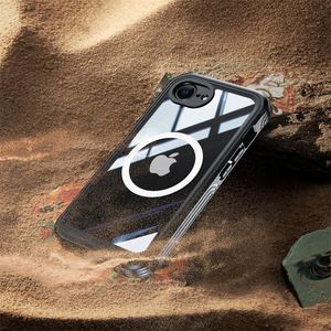 <span class=keywords><strong>Funda</strong></span> transparente magnética 360 de protección completa para <span class=keywords><strong>Apple</strong></span> <span class=keywords><strong>iPhone</strong></span> 16E/<span class=keywords><strong>SE</strong></span> 2025, <span class=keywords><strong>funda</strong></span> de teléfono con pantalla integrada, Fundas a prueba de golpes - Product Image 6