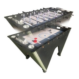 Elegante <span class=keywords><strong>Mesa</strong></span> de Juego 2 en 1 de 4.5 pies para Fútbol y Hockey de Aire, Material MDF, para el Hogar, Interiores, Fiestas y Sala de Juegos - Product Image 1
