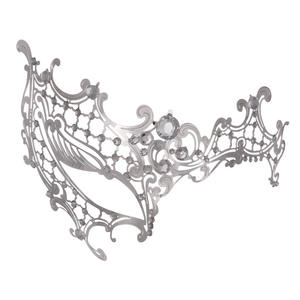 女式性感单眼蕾丝化装舞会面具万圣节狂欢节天鹅派对皇冠舞会化妆道具圣诞派对 - Product Image 3