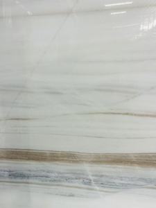 Dalles de marbre naturel Lhasa blanc poli, modernes, imperméables, grandes dimensions, avec garantie d'un an pour salle de bain, cuisine, hôtel (intérieur) - Product Image 6