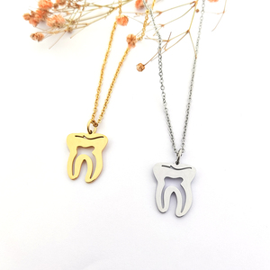 <span class=keywords><strong>Collier</strong></span> De dentition pour Bébé Dentaire Bijoux Joyas De Acero Inoxidable Para Mujer <span class=keywords><strong>Dent</strong></span> <span class=keywords><strong>Collier</strong></span> Col De Hombre Personnalisé Bijoux - Product Image 5