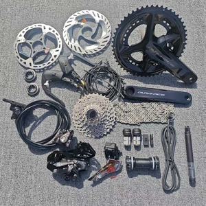 Grupo Electrónico para Bicicleta de Carretera <span class=keywords><strong>SHIMANO</strong></span> DURA-ACE R9280 TT Di2 de 2*12 Velocidades con Juego de Bielas R9200, <span class=keywords><strong>Desviador</strong></span> Delantero/Trasero R9250 - Product Image 1