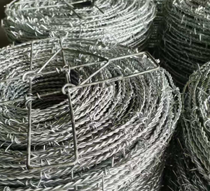<span class=keywords><strong>Alambre</strong></span> de Púas Flexible de Doble Hilo, Fácil de Instalar en Terrenos Irregulares para Uso Agrícola y de Construcción - Product Image 5