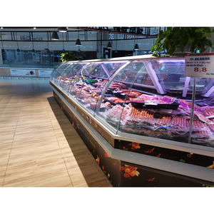 Frigoríficos <span class=keywords><strong>Delicatessen</strong></span> congelador refrigeración contador para supermercado - Product Image 1
