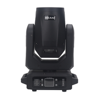 Luz Móvil Profesional de 200W LED con Haz de Luz y Prisma Arcoíris, Iluminación de Escenario Ultra Brillante para Conciertos, DJ y Eventos