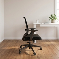 Chaise de bureau exécutive en nylon avec option de logo personnalisé, chaise de marque OEM pour commandes en gros, design ergonomique