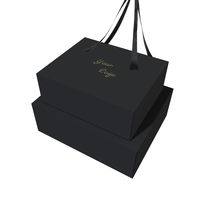Caja de Anillos con Impresión de Mármol y Logotipo Personalizado para Bodas, Caja de Regalo Rosa con Asa para Joyería