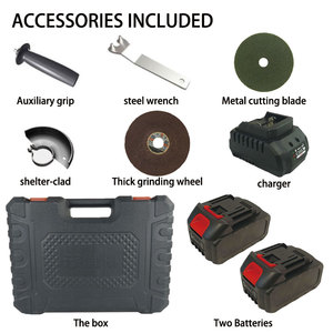 Machine robuste de meuleuse d'ange avec interrupteur à palette meuleuse <span class=keywords><strong>sans</strong></span> <span class=keywords><strong>fil</strong></span> meuleuse d'angle <span class=keywords><strong>sans</strong></span> brosse <span class=keywords><strong>sans</strong></span> <span class=keywords><strong>fil</strong></span> alimentée par batterie - Product Image 5