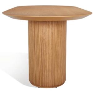 Mesa de comedor ovalada de haya Abberton hecha a mano, silueta sencilla y Curvas elegantes, madera maciza y de ingeniería secada al horno - Product Image 3