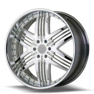Custom per RACING Chrome forgiato in lega Multi raggi 114.3mm PCD garanzia di 3 anni nuovo - Product Image 1