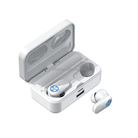 Casque sans fil Wedtserha V5.3 TWS avec affichage numérique, étanche IPX-5, 800 mAh, réduction du bruit, écouteurs HIFI tactiles