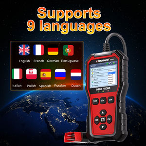 Escáner de Diagnóstico OBD2 KONNWEI KW340 Multi-idioma con 8 Idiomas, Apaga la Luz de Advertencia del Motor (CEL/MIL), Fácil de Usar - Product Image 4