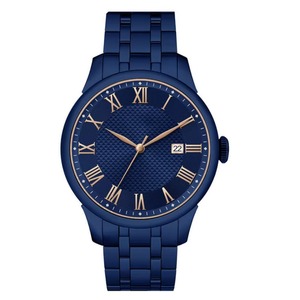 Montre Classique Homme 2025 en Acier Inoxydable à Quartz avec Bracelet en Cuir, Cadran en Verre Saphir, Logo de Marque Personnalisé - Luxe et Tendance - Product Image 5