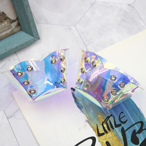 Nuovi Copri-Punta Colorati in PVC per Pattini a Rotelle, Protezioni Sostituibili Durevoli, Attrezzatura per Prevenzione Infortuni nel Pattinaggio, Copertura alla Moda - Product Image 1