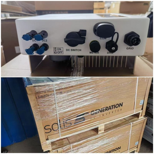 อินเวอร์เตอร์โซลาร์ไฮบริ<span class=keywords><strong>ด</strong></span>แบบออนกริด/ออฟกริ<span class=keywords><strong>ด</strong></span> 3 <span class=keywords><strong>เฟส</strong></span> แรงดันสูง Solis S6-EH3P(12-20)K-H 12kW 15kW 20kW สำหรับระบบกักเก็บพลังงาน - Product Image 4