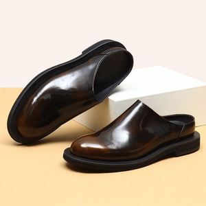 Zapatos Planos de Cuero Genuino de Alta Calidad Personalizados para Hombre, para un Estilo Casual y Moderno. Zapatos de Cordones Suaves para Hombre de Nueva Marca - Product Image 6