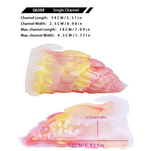 Fantasie Masturbator Zachte Siliconen Droom Schelp Dier Geïnspireerd Plezier Masturbator Met Enkel Kanaal Voor Mannen - Product Image 6