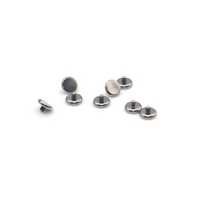 Embouts de vis filetés à tête plate en acier inoxydable 316L |   Accessoires de remplacement hypoallergéniques pour bijoux de piercing corporel - Product Image 5