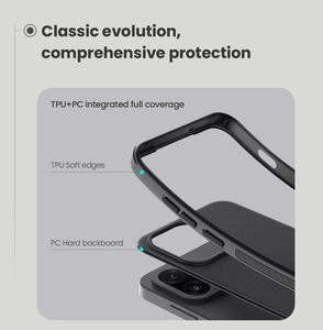 غطاء هاتف نيلكين لهواتف وان بلس 13T و13 و12 و12R وآيس 5 برو، درع فائق التعتيم مع إطار ناعم من البولي كربونات وغطاء خلفي صلب غير لامع - Product Image 3