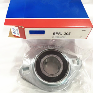 ピローブロックベアリングPFT25RM RATY25 SB205 + PFL205 SBPFL205プレス鋼フランジ付きベアリングBPFL205ベアリング - Product Image 2