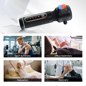 Masajeador Muscular Corporal Eléctrico Portátil Personalizado, Pistola de Masaje Inalámbrica de Alta Intensidad con Vibración - Product Image 6