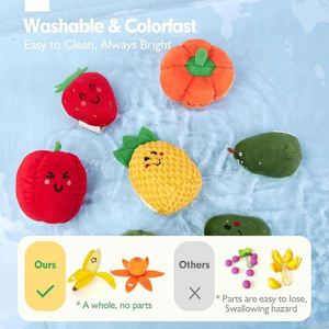 Montessori Plush <b>Toy</b> Color Sorting Fruits & Vegetables Sensory Baby <b>Toys</b> Action Figure Children's <b>Educational</b> Sensory <b>Toys</b> - Product Image 5