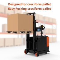Chariot élévateur à contrepoids autonome Reeman 1200 kg Hammer 2.0 pour le transport de palettes cruciformes en entrepôt