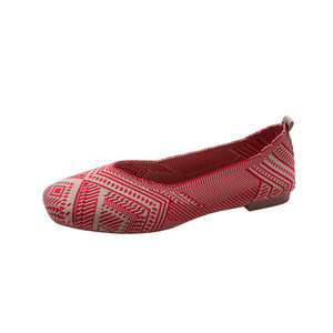 Venta al por mayor de mujeres Ballet Flats antideslizante cómodo ligero transpirable Slip-On zapatos planos - Product Image 5