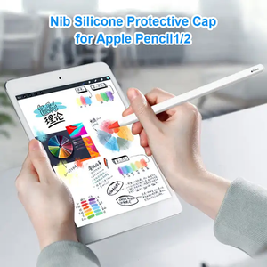 Funda Protectora de Silicona <span class=keywords><strong>para</strong></span> iPad, Funda con Empuñaduras y Punta de Lápiz Táctil <span class=keywords><strong>para</strong></span> <span class=keywords><strong>Apple</strong></span> <span class=keywords><strong>Pencil</strong></span> <span class=keywords><strong>1</strong></span> 2ª Generación - Product Image 4