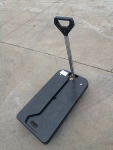 पुशकार्ट झेजियांग ट्रॉली ट्रॉली मजबूत रोलिंग रोलर पार्सल पैनल ग्रेविटी फिल्म वैगन सहायक पोर्टेबल ट्रॉली कार्ट - Product Image 3