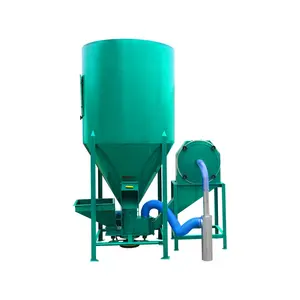 Hot Selling Poultry Feed Mixing Machine / Vertical Feed Mixer and Grinder